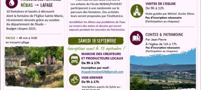 Affiche detaillee 2026 V6 avec fond colore